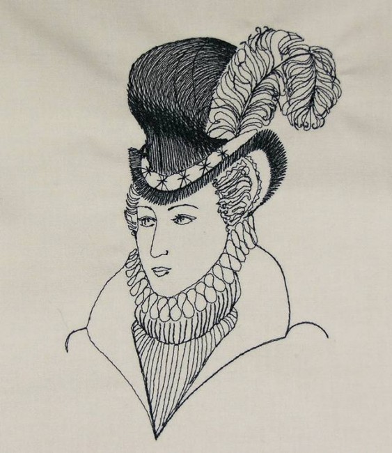 BFC0510 Elizabethan Ladies in Hats