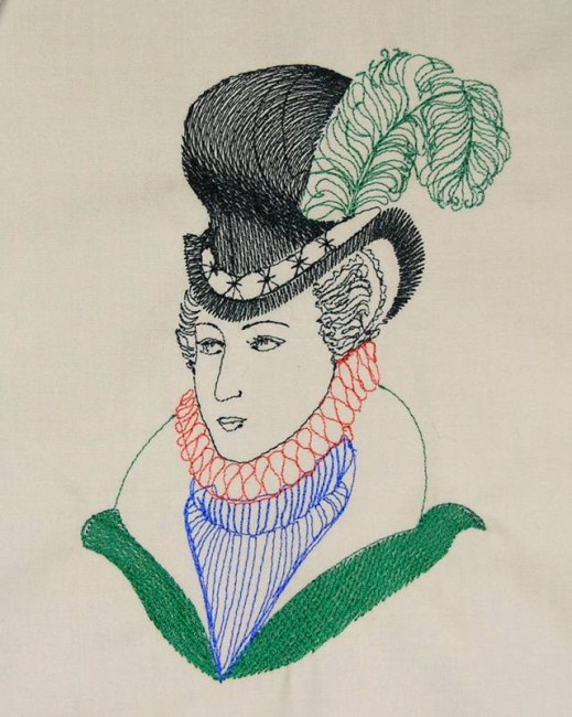 BFC0510 Elizabethan Ladies in Hats