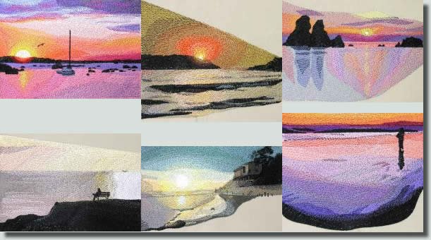 BFC0511 Sunsets by the Ocean