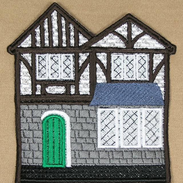 BFC0512 Christmas Village-Tudor House