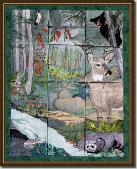 BFC0521 Window - Deep Woods