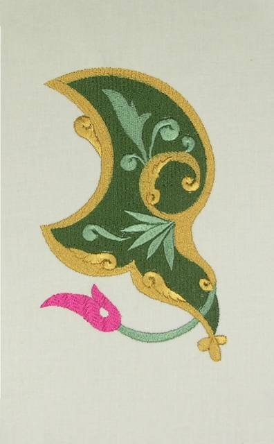 BFC0529 Ancient Russian Florals