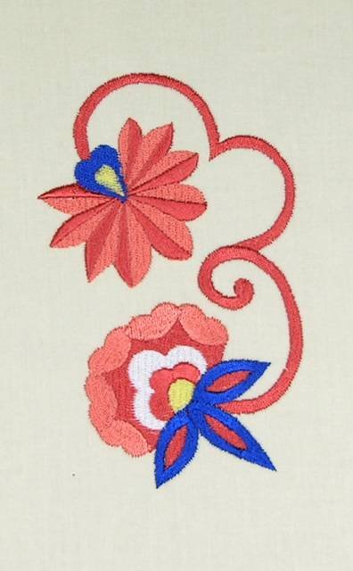 BFC0529 Ancient Russian Florals