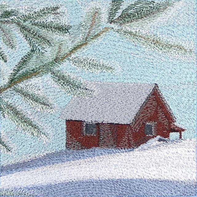 BFC0531 Stained Glass-Winter Medley
