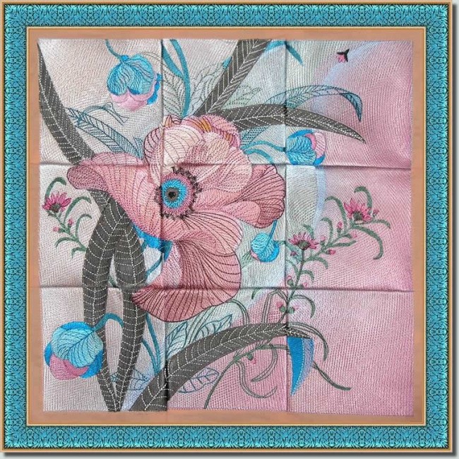 BFC0536 Window - Floral Expressions II