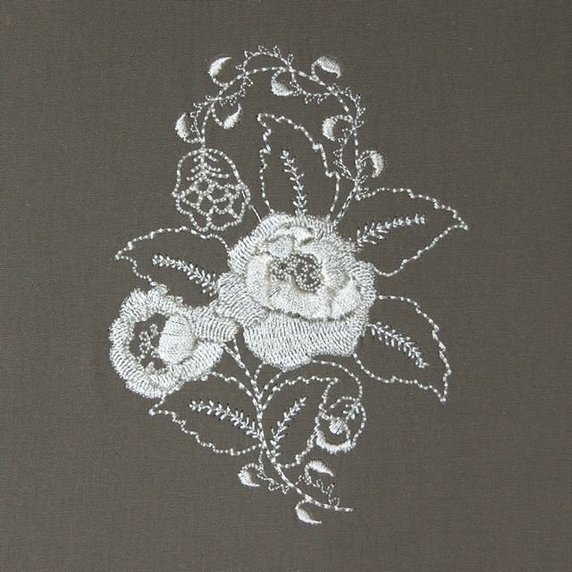 BFC0545 Floral Paisley Lace