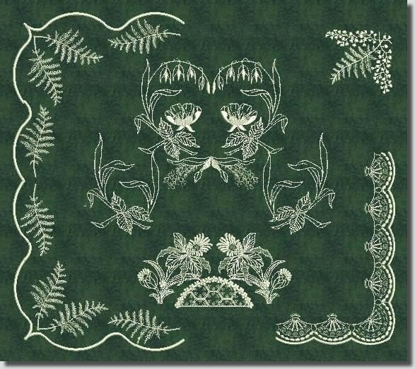 BFC0549 Floral Gardens Lace