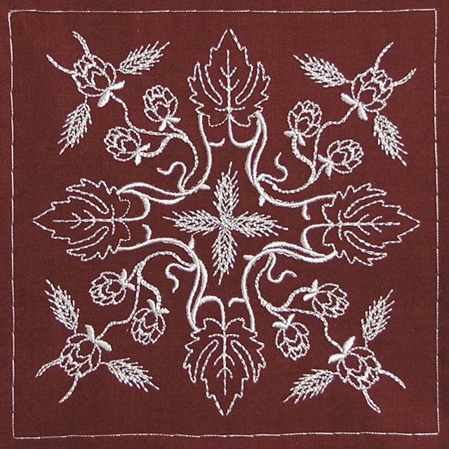 BFC0552 Garden Quilt Squares