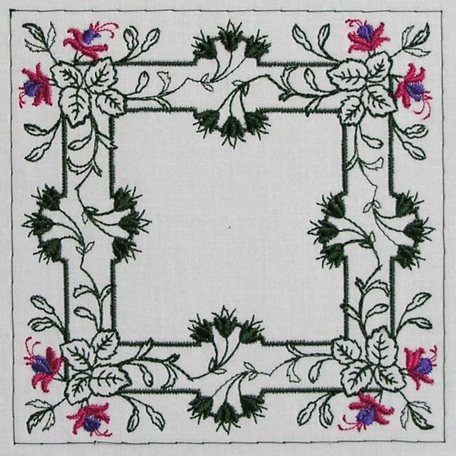 BFC0552 Garden Quilt Squares