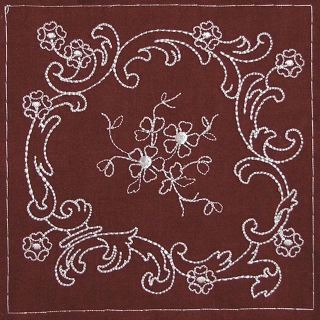 BFC0552 Garden Quilt Squares