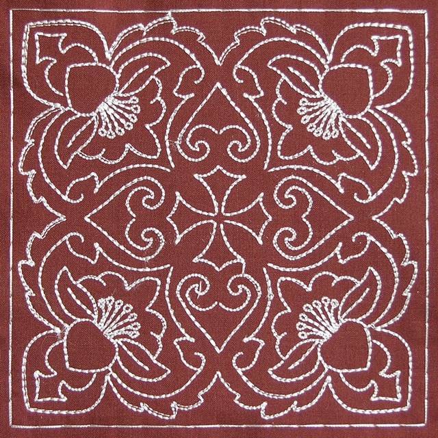 BFC0552 Garden Quilt Squares