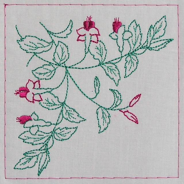 BFC0552 Garden Quilt Squares