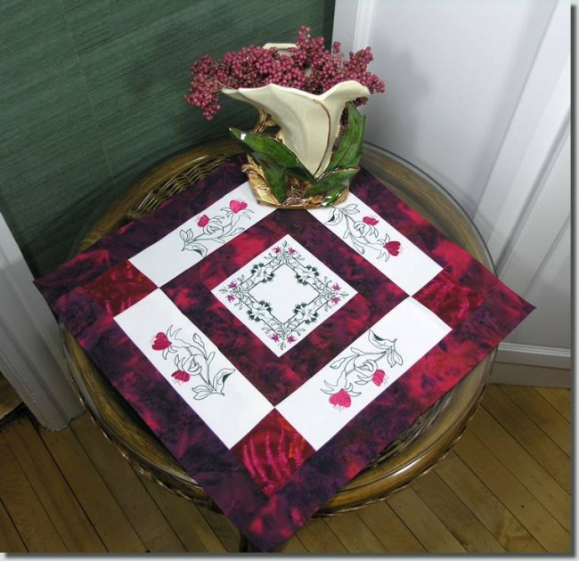 BFC0552 Garden Quilt Squares