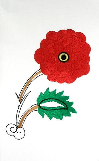 BFC0577 Iznik Pottery Florals