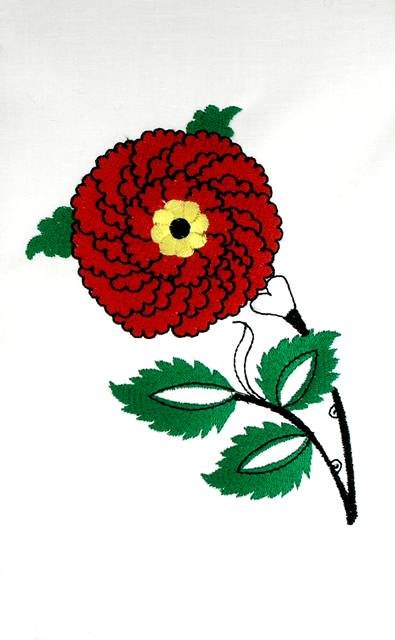 BFC0577 Iznik Pottery Florals
