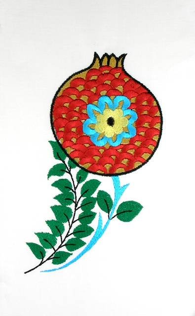 BFC0577 Iznik Pottery Florals 05
