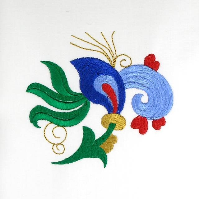 BFC0577 Iznik Pottery Florals