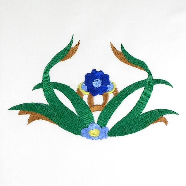 BFC0577 Iznik Pottery Florals