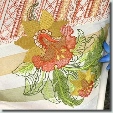 BFC0585 Indonesian Batik Influence