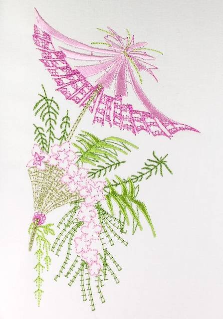 BFC0589 Crystal Flowers