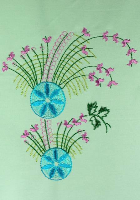 BFC0589 Crystal Flowers