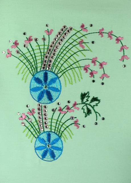 BFC0589 Crystal Flowers