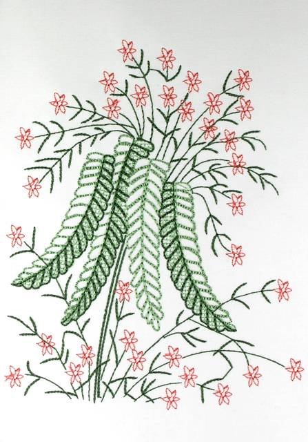 BFC0589 Crystal Flowers