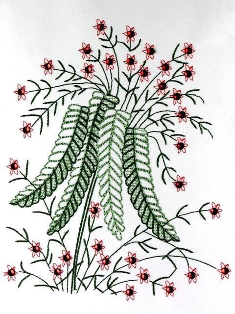 BFC0589 Crystal Flowers