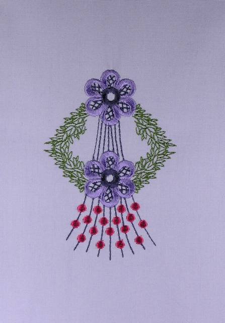 BFC0589 Crystal Flowers