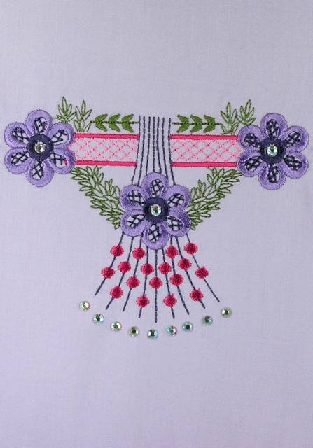 BFC0589 Crystal Flowers