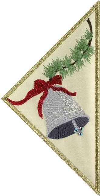 BFC0592 Quilt in the Hoop Christmas Stocking II