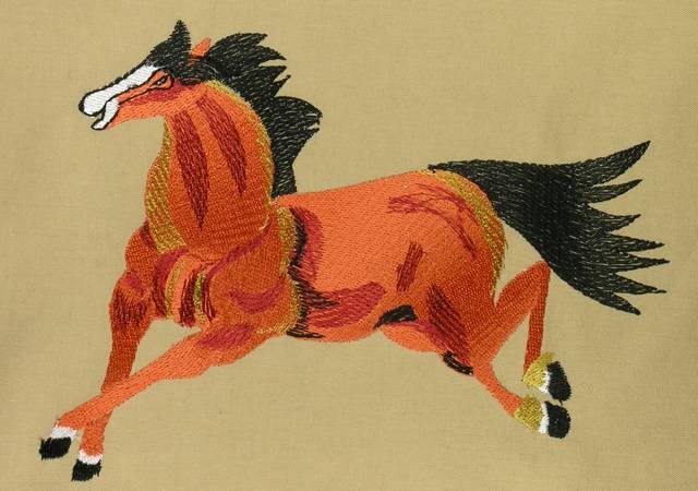 BFC0598 Chinese Horses