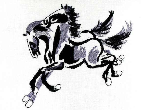 BFC0598 Chinese Horses