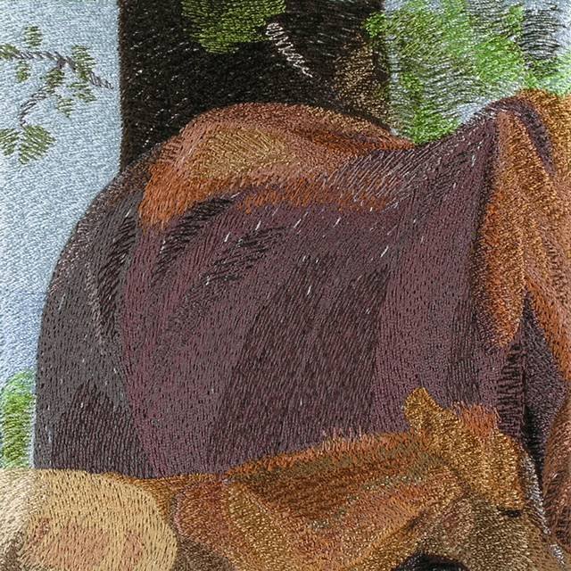 BFC0599 Window - Mother and Child
