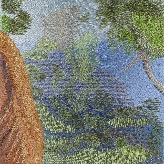 BFC0599 Window - Mother and Child