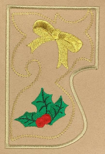 BFC0601 Quilt in the Hoop Christmas Stocking III