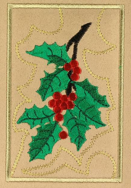 BFC0601 Quilt in the Hoop Christmas Stocking III