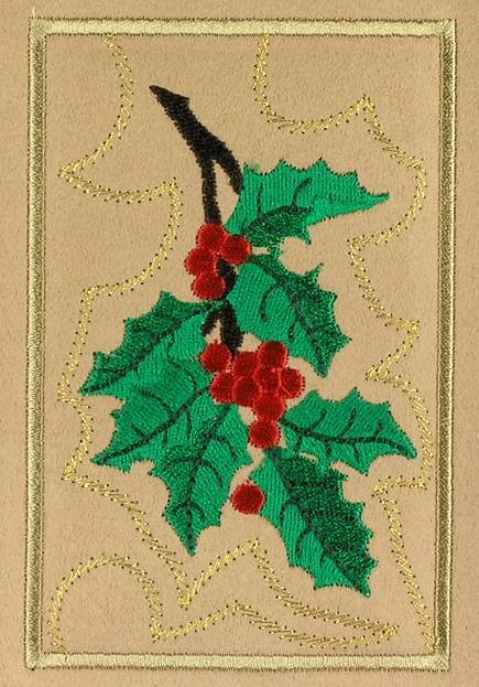 BFC0601 Quilt in the Hoop Christmas Stocking III