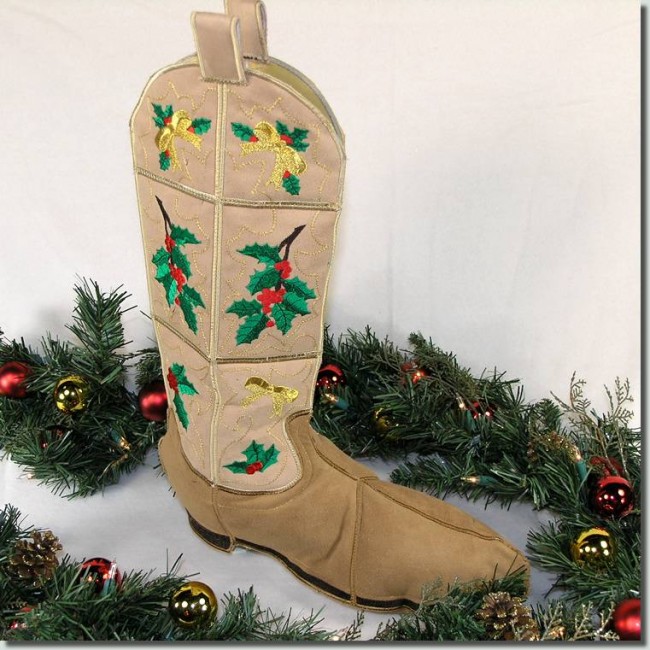 BFC0601 Quilt in the Hoop Christmas Stocking III
