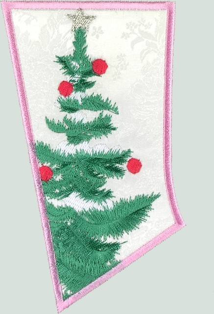 BFC0604 Quilt in the Hoop Christmas Stocking IV