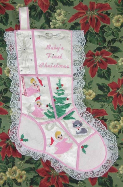 BFC0604 Quilt in the Hoop Christmas Stocking IV