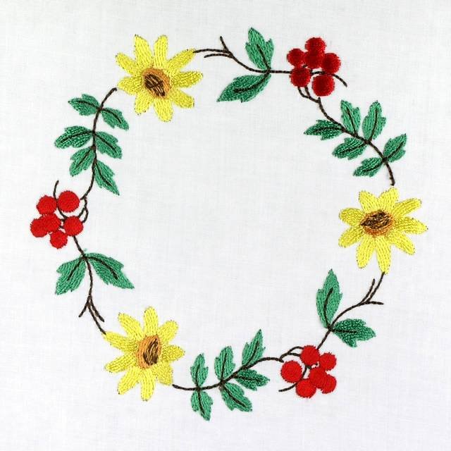 BFC0609 Quilt in the Hoop Floral Kit