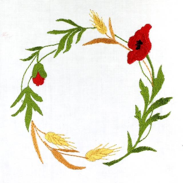 BFC0609 Quilt in the Hoop Floral Kit