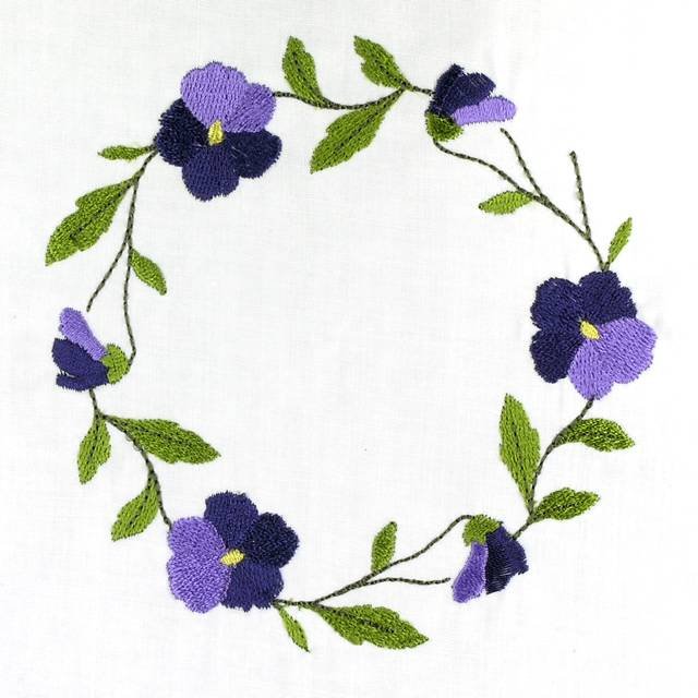 BFC0609 Quilt in the Hoop Floral Kit