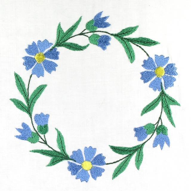 BFC0609 Quilt in the Hoop Floral Kit