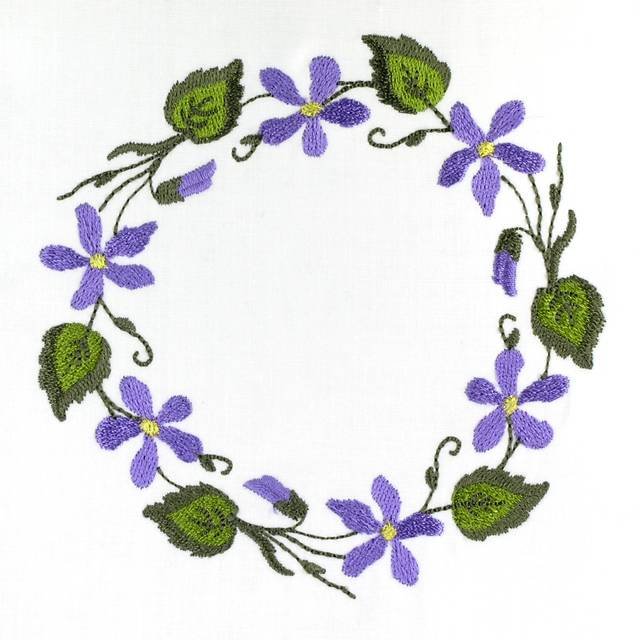 BFC0609 Quilt in the Hoop Floral Kit