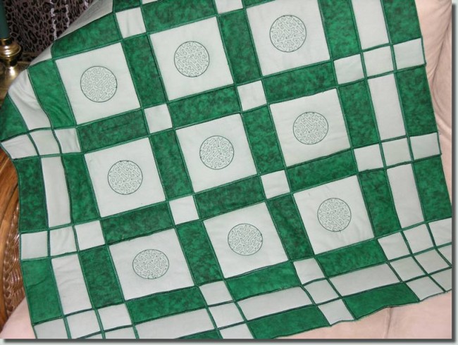 BFC0609 Quilt in the Hoop Floral Kit