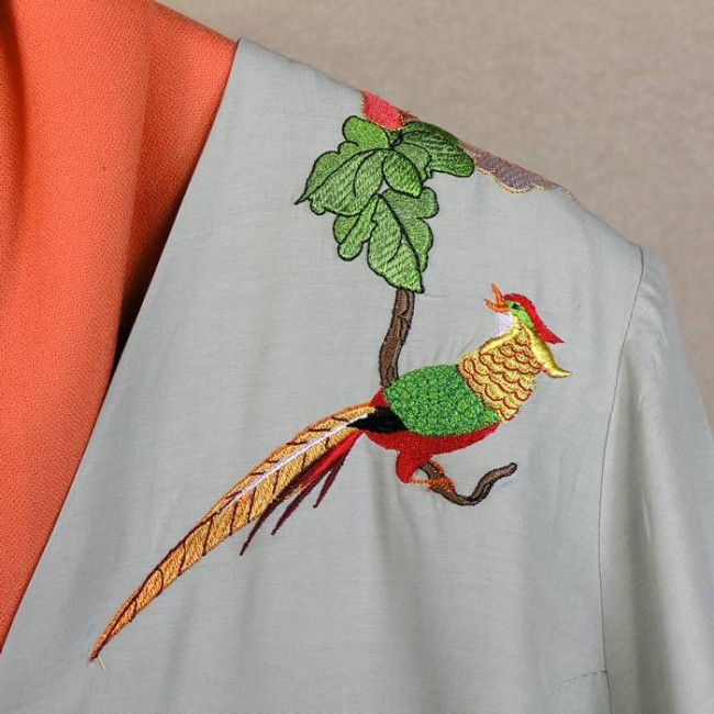 BFC0617 Shoulder Drapes - Floral Pheasant