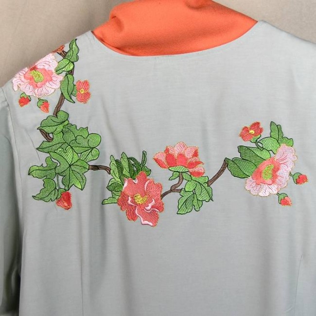 BFC0617 Shoulder Drapes - Floral Pheasant
