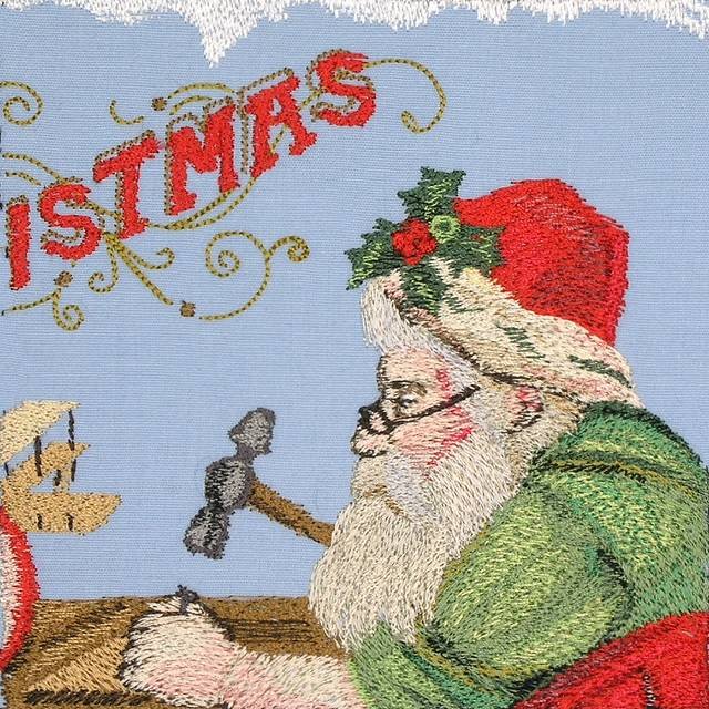 BFC0624 Window-Santa's Workshop